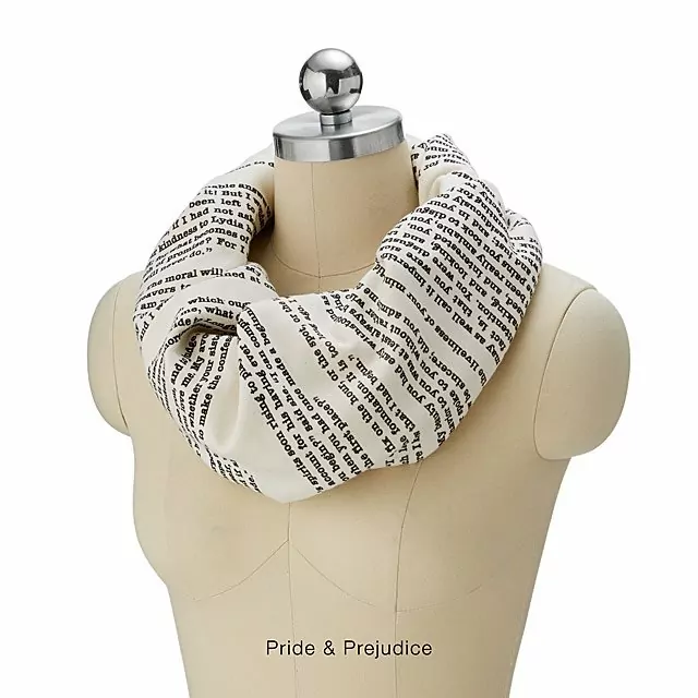 Charming Literary Scarves
