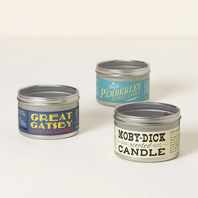 Classic Literary Candles
